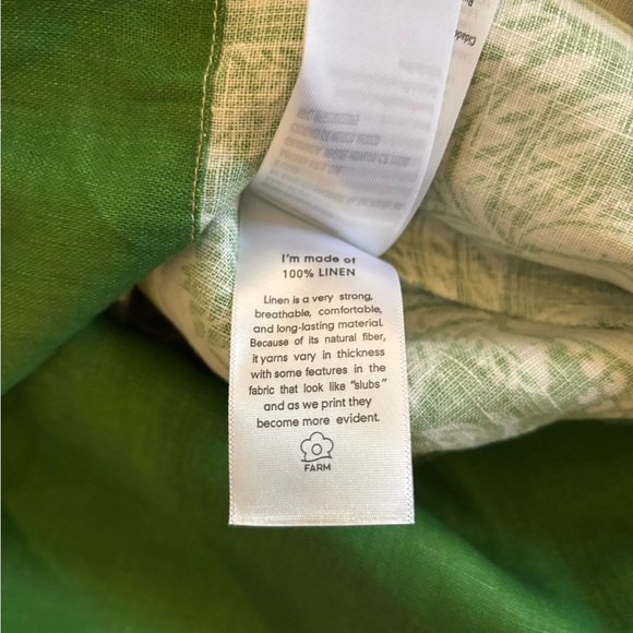 New with tags FARM Rio Delicate Tapestry Green Midi Dress - Picture 4 of 4